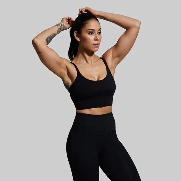 Born Primitive Your Go to Sports Bra (Black) Medium - Picture 2 of 6